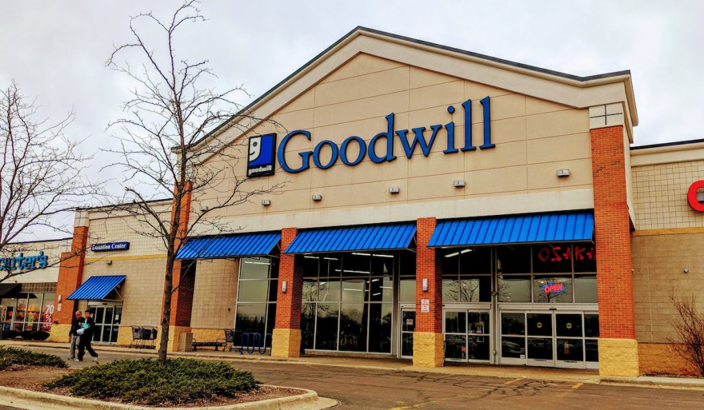 Goodwill thrift store location in the Chicago suburbs