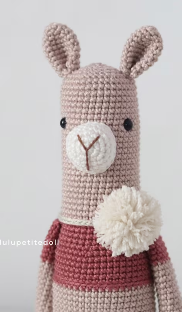 Little Alpaca Crochet Pattern by Lulubabytoy