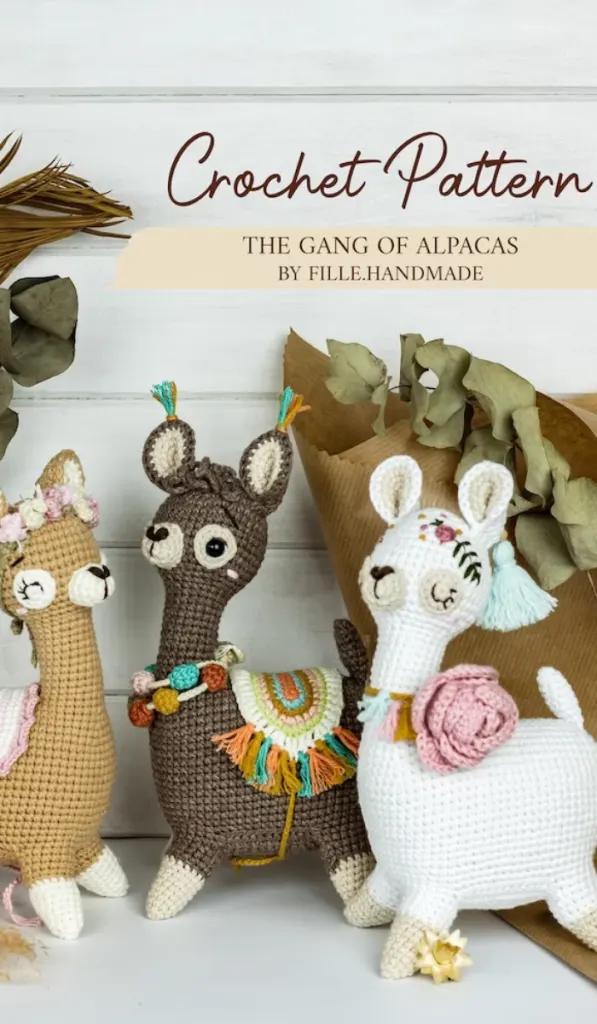 The Gang of Alpacas by FILLEhandmade