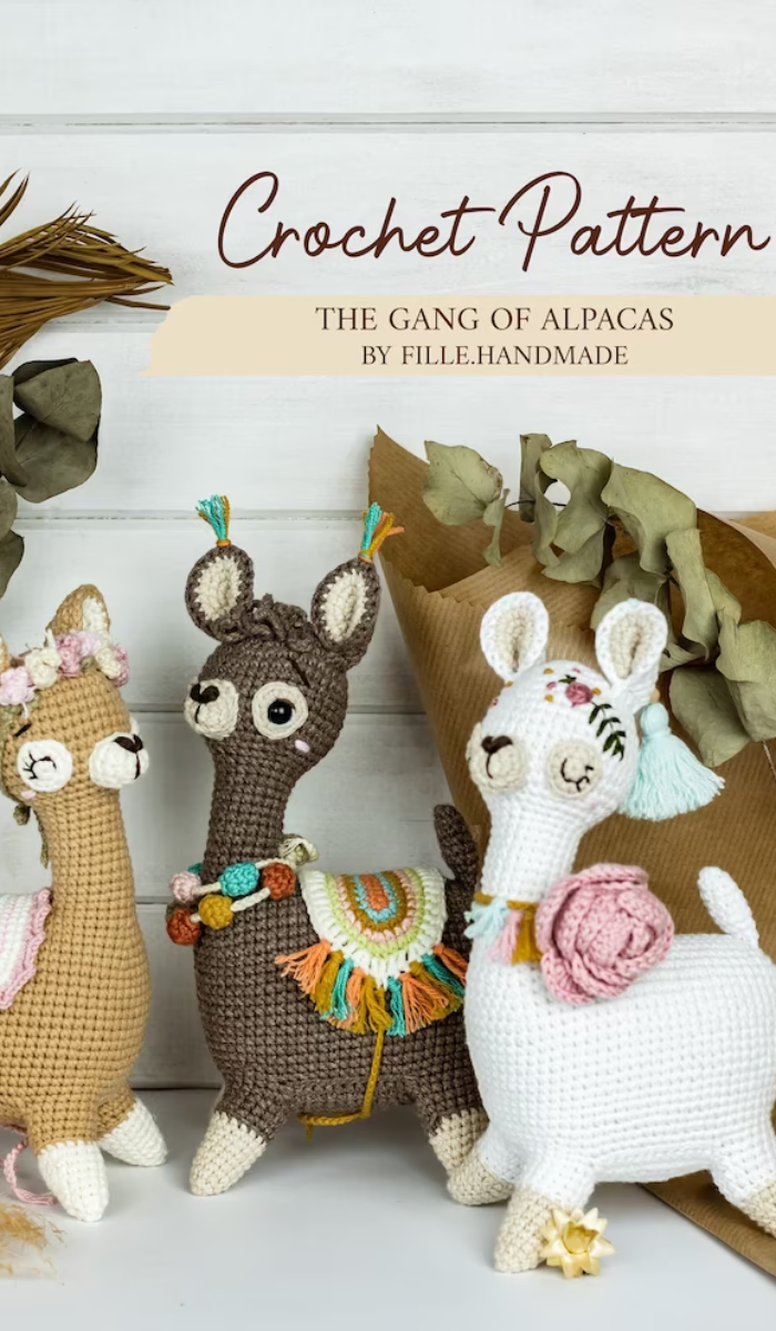 17 Crochet Alpaca Patterns - Crafting in the Night