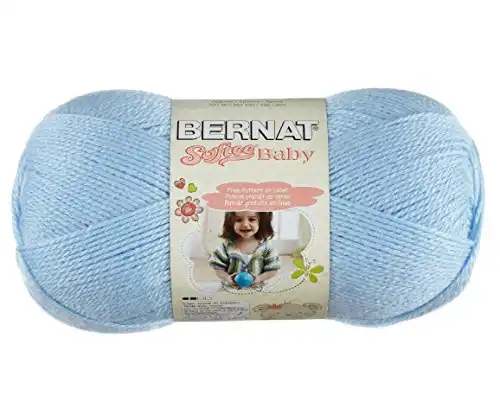 Bernat Softee Baby Yarn 3 Pack Bundle Includes 3 Patterns DK Light Worsted