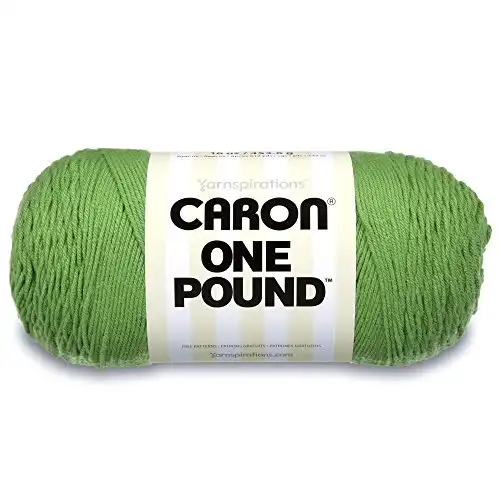 Caron One Pound Solids Yarn, 16oz, Gauge 4 Medium, 100% Acrylic 