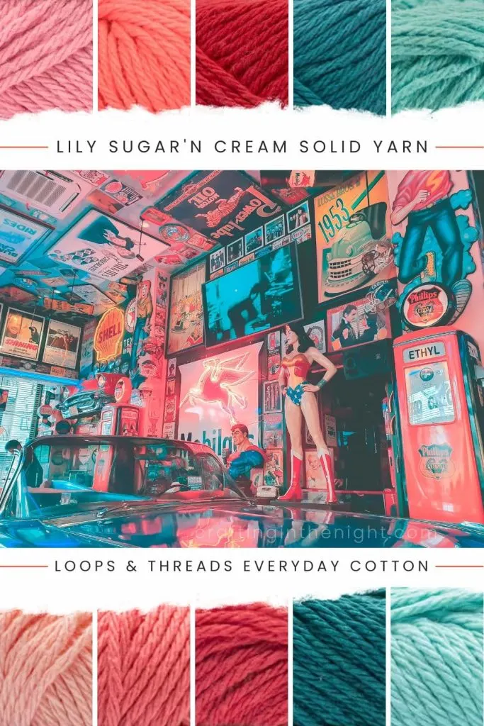 Lily® Sugar 'n Cream® Solid Yarn