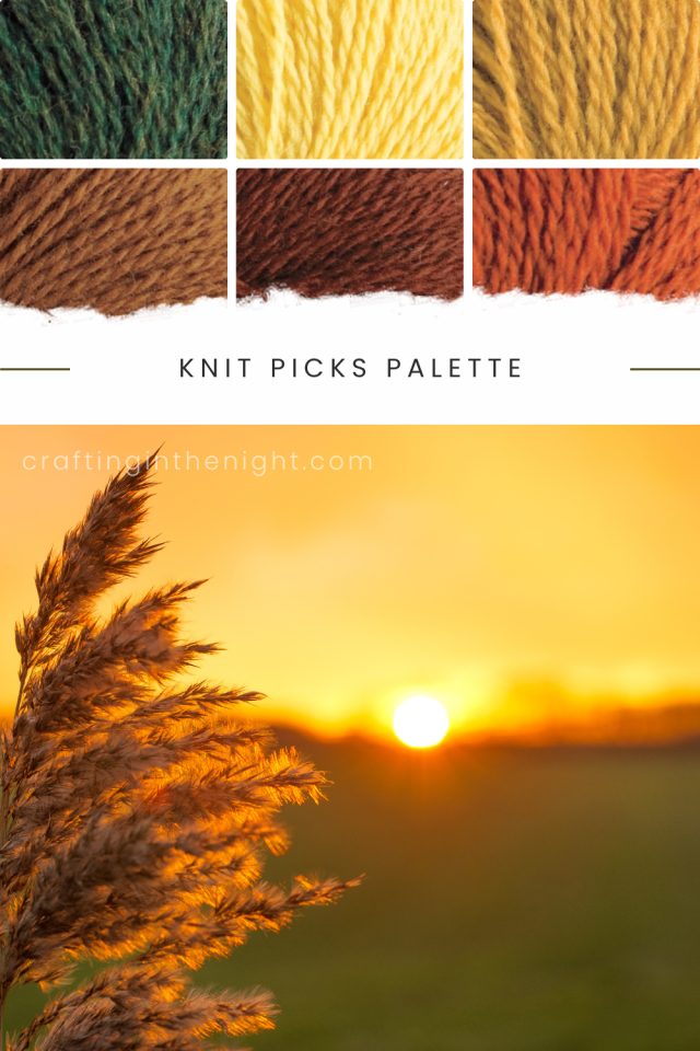 Earth Tone Yarn Color Palette for Crochet & Knits - Crafting in the Night