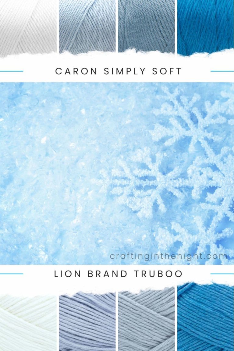 White Yarn Color Palette for Crochet & Knits - Crafting in the Night