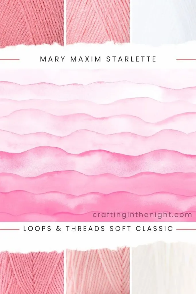 Mary Maxim Maximum Value Yarn - Light Pink