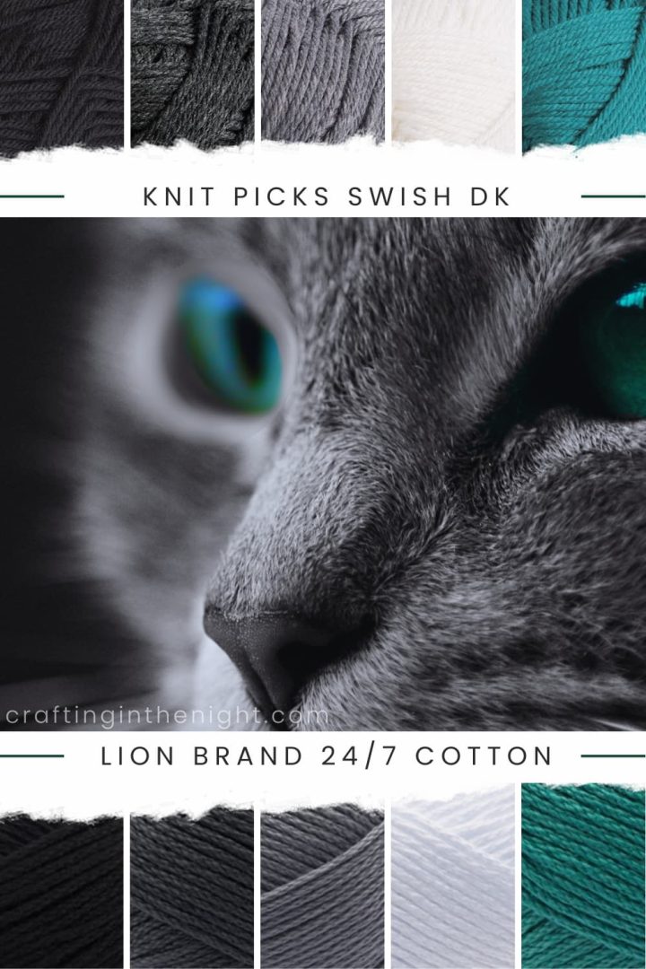 Grey Color Palette for Crochet & Knits - Crafting in the Night